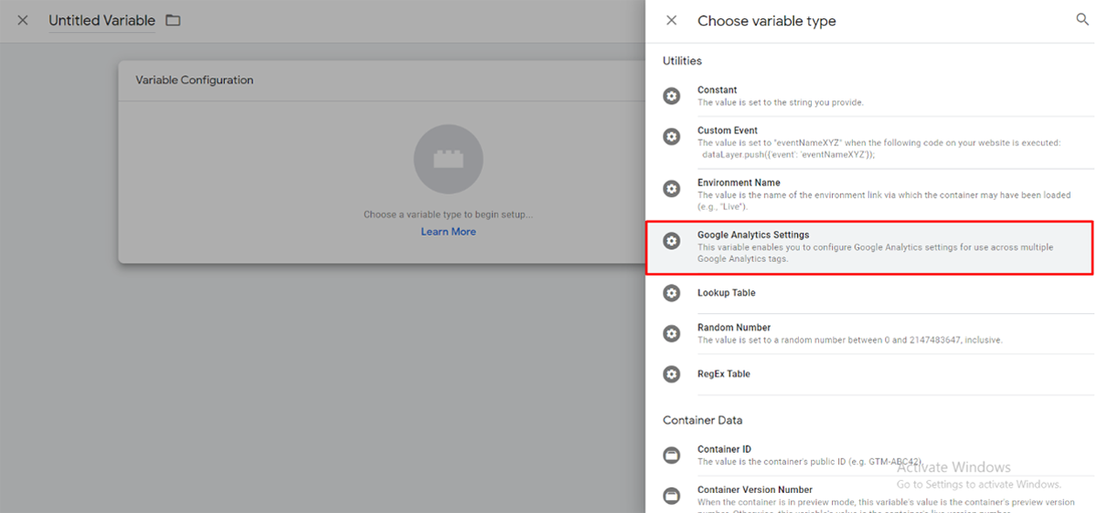 Google-Analytics-Settings