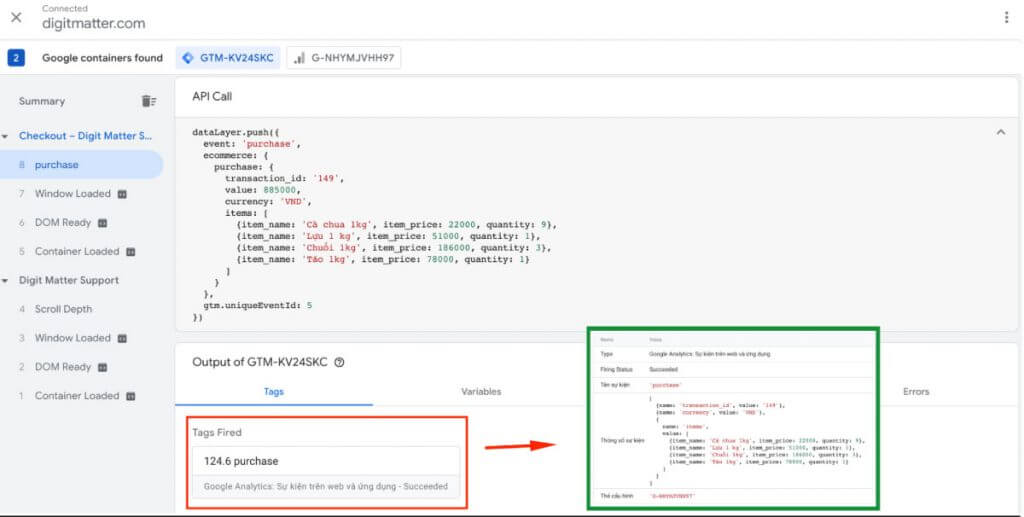 Google Analytics 4: Cài đặt thương mại điện tử bằng Google Tag Manager 3