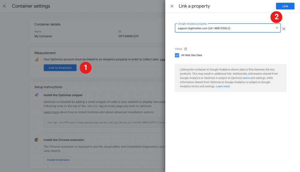 lien-ket-tai-khoan-google-optimize-voi-google-analytics-2